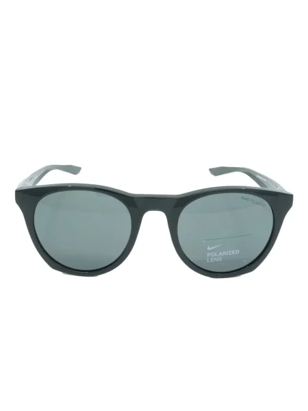 Ochelari de soare Nike cu cordon din jerseu cu imprimeu abstract gri