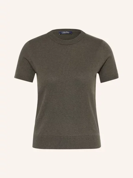 S Max Mara Pletené Tričko Magenta khaki