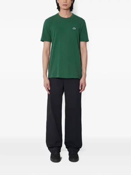 Tricou Lacoste cu autograf verde