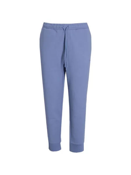 Pantaloni Boss cu imagine alergare albastru