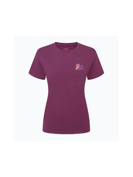 Футболка Rab Tuku Vista Tee mulberry