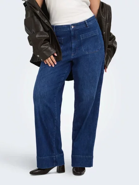 ONLY Carmakoma Džínsy CARMADISON-WAUW denim modrá