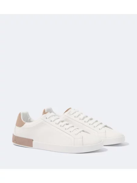 Sneakerși Dolce&gabbana din piele alb