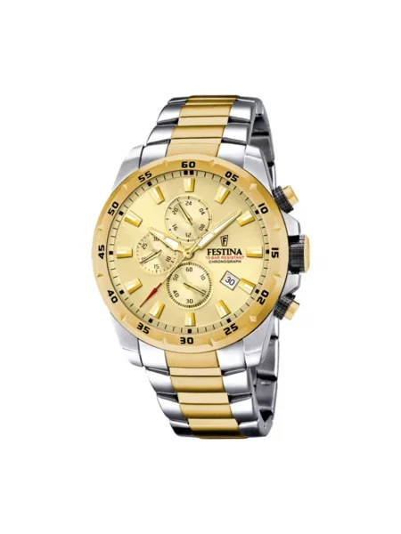 FESTINA Analogové hodinky Chronograph CHRONO SPORT zlatá