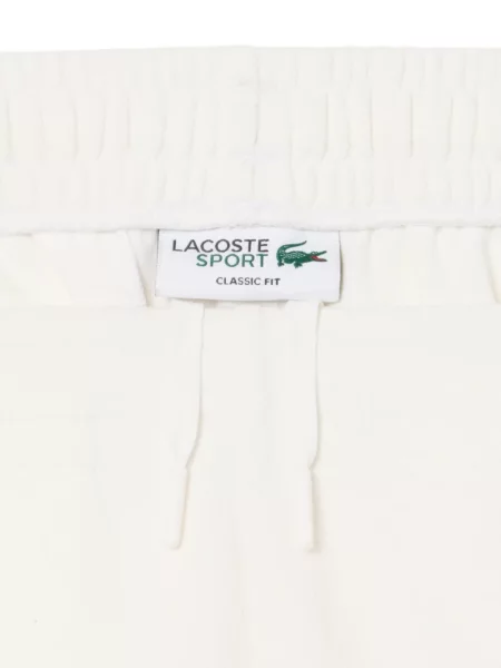 Pantaloni sport Lacoste tenis alb