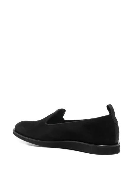 Loafers Needles s výšivkou černé