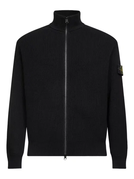 Cardigan Stone Island cu strasuri negru
