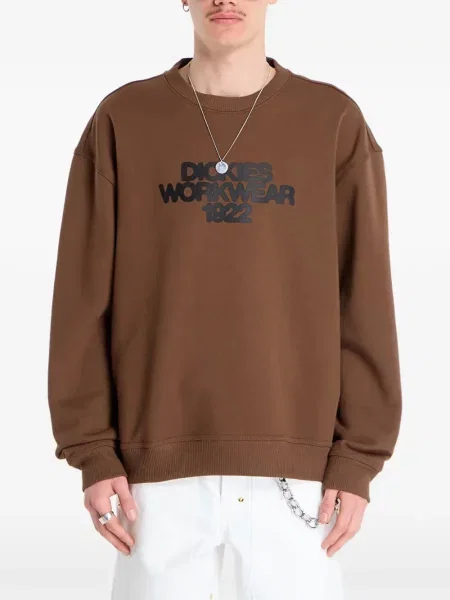 Hanorac Dickies cu imagine maro