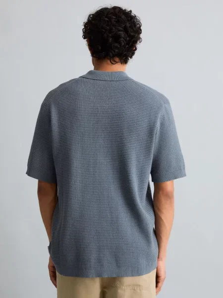 Поло Marc O'Polo denim блакитний