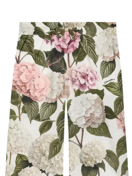 Spodnie dziecięce Dolce And Gabbana białe