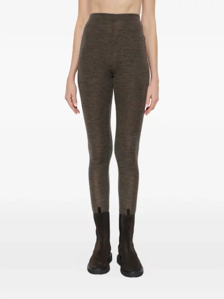Leggings Rethinkit Studios de lână maro