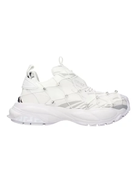 Sneakersy Versace skórzane białe