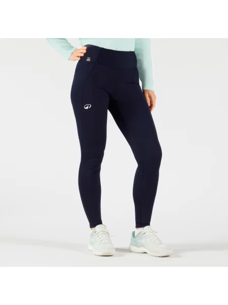 Legginsy tenisowe Artengo Dry Hip Ball czarne