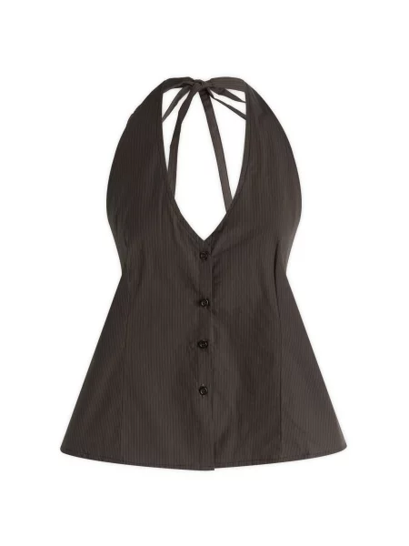 Top Deiji Studios w paski czarny