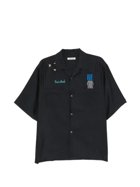 Риза Undercover бродирана черно