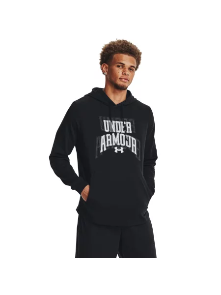 Hanorac Under Armour din material terry negru