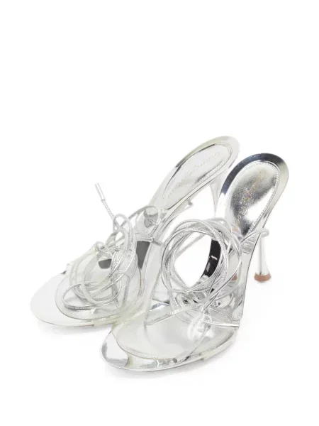 Sandale Gianvito Rossi plic alb