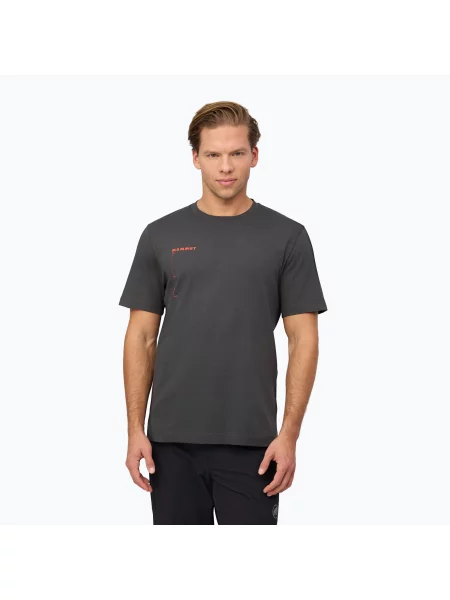 Tricou pentru bărbați Mammut Base T-Shirt Avy gabbro