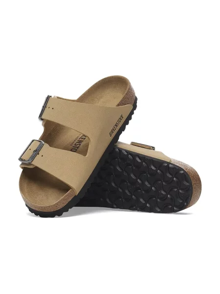 Шлепанцы Birkenstock бежевые