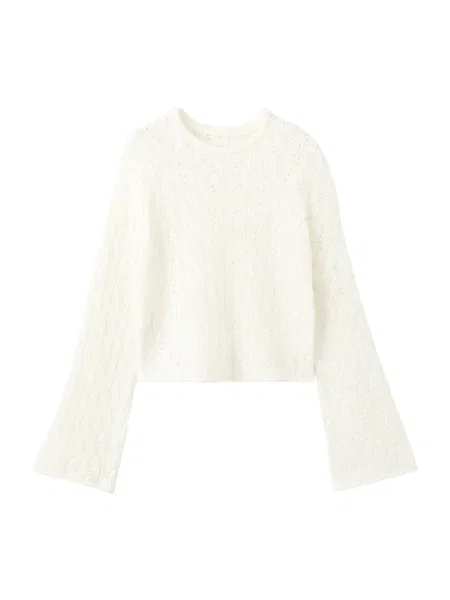 MANGO TEEN Megztinis Choco balkšva