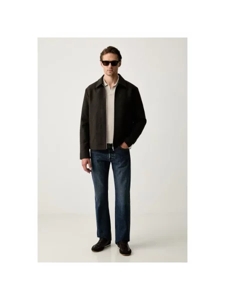 Marc O'Polo sweter z bawełną beżowy
