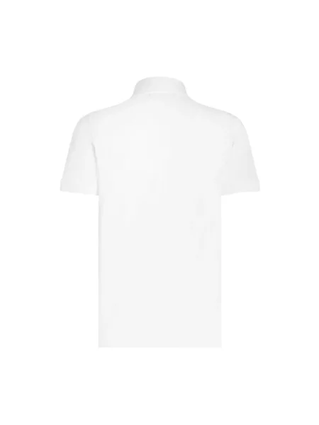 Koszulka polo Dolce And Gabbana z logo biała