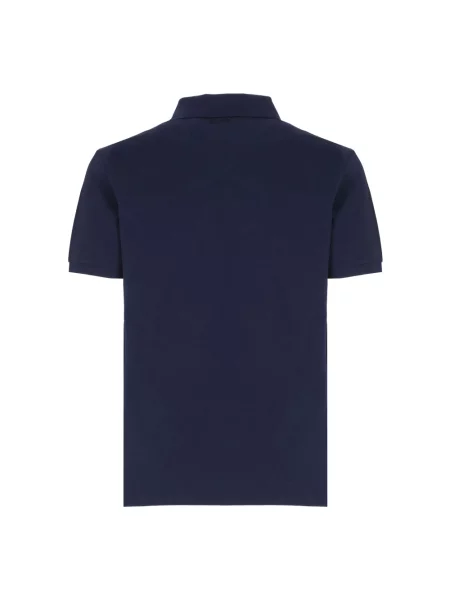 Koszulka polo Polo Ralph Lauren z siateczką z siateczki niebieska