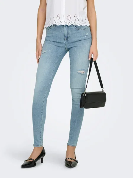 ONLY Jeans ONLPOWER denim albastru
