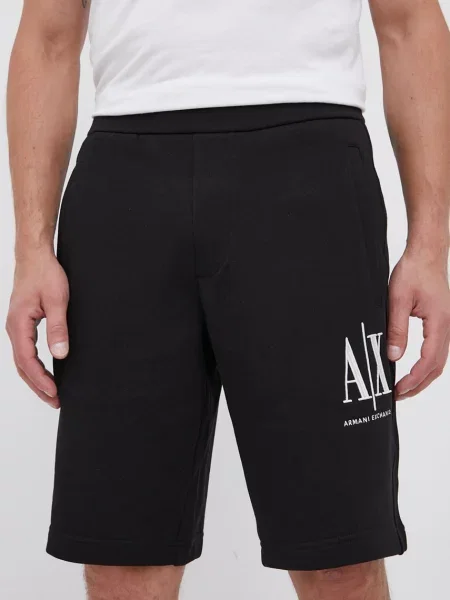 Kratke hlače Armani Exchange črna