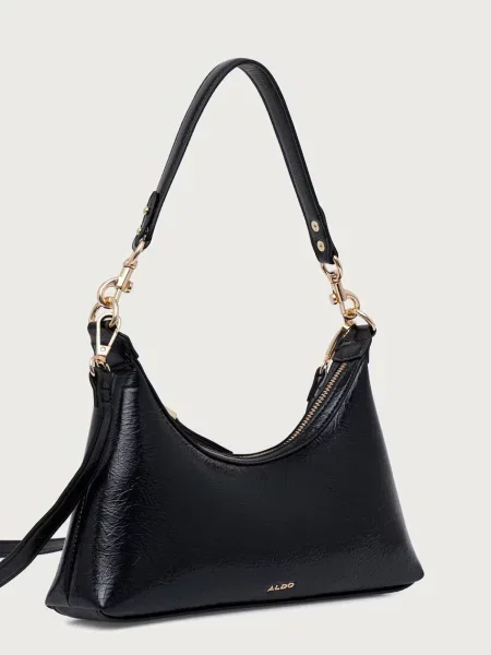 Geanta hobo Aldo din piele negru