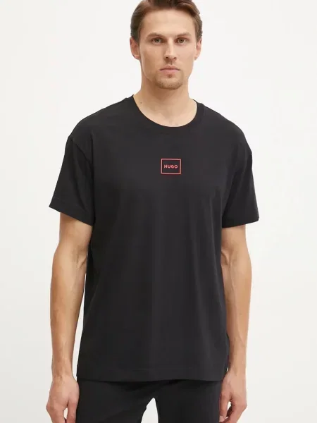Majica lounge HUGO črna