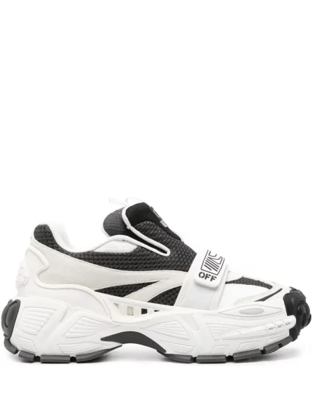 Sneakerși Off-white slip-on alb