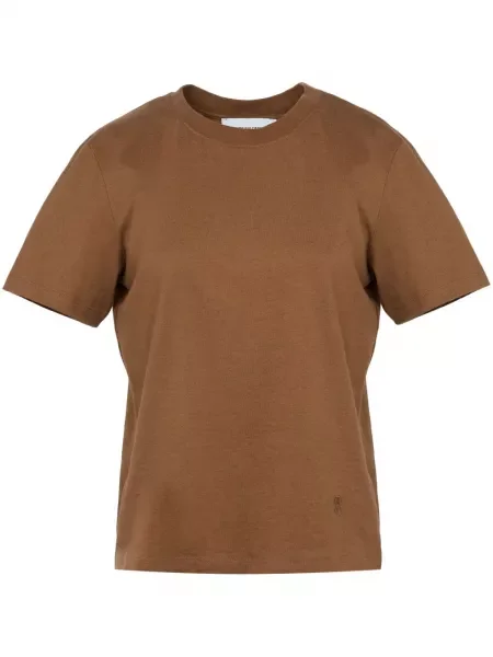 Tricou Yves Salomon din jerseu maro