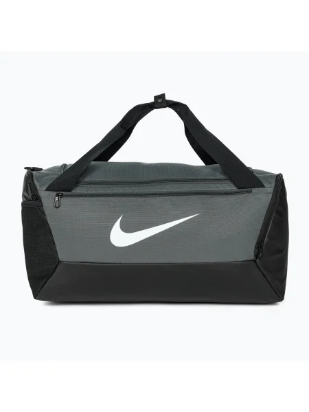 Nike Brasilia тренировъчна чанта 41 л сиво/бяло бяло