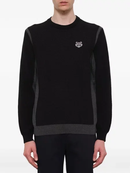Pulover Kenzo cu dungi de tigru negru
