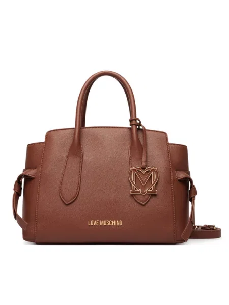 Geantă Love Moschino maro