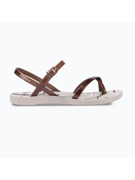 Sandale pentru femei Ipanema Fashion Sand VIII Beige/Metallic Pink bej
