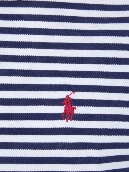 Polo Polo Ralph Lauren scurt cu autograf cu dungi verde