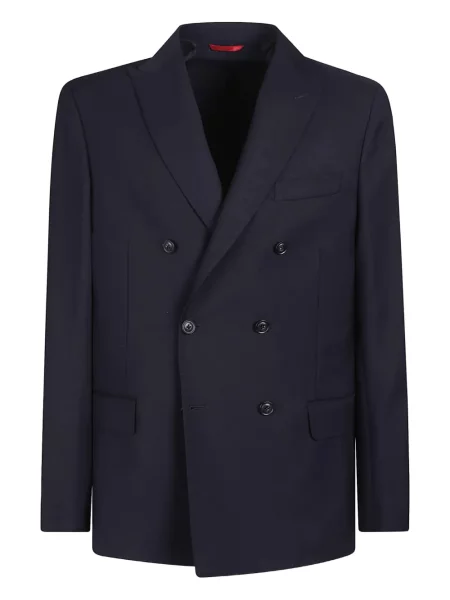 Geacă Fay de lână albastru