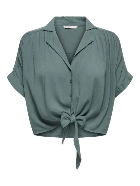 ONLY Bluză PAULA pin verde