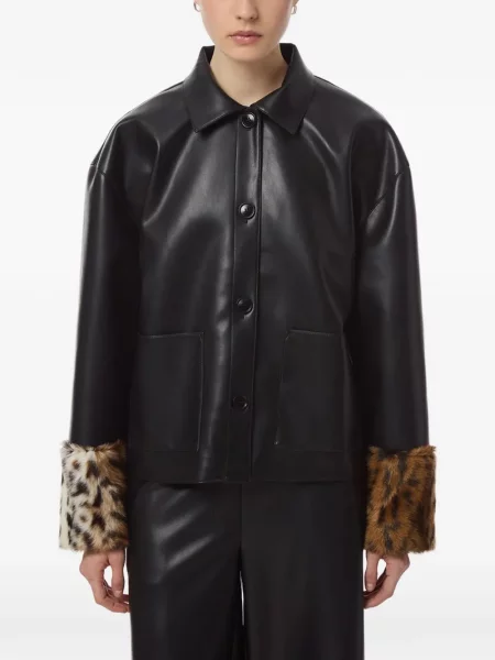 Top Apparis cu model leopard negru