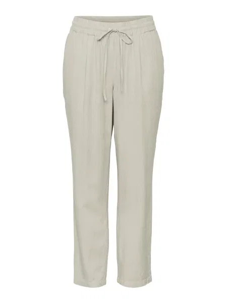VERO MODA Pantaloni cutați JESMILO alb kitt bej