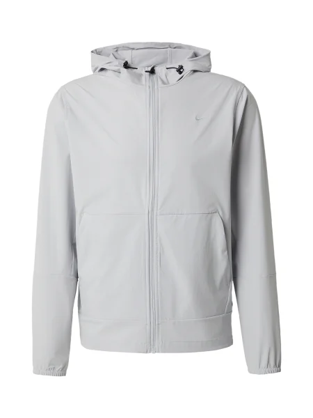 NIKE Športna jakna Unlimited svetlo siva