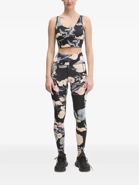 Φλοράλ αθλητικό σουτιέν Under Armour μαύρο
