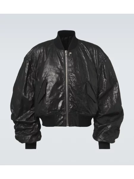 Geanta de piele Rick Owens negru