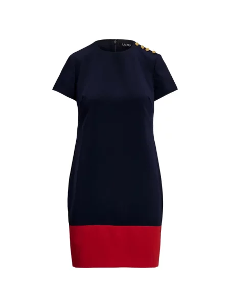 Mini rochie mini Lauren Ralph Lauren de costum mini albastru