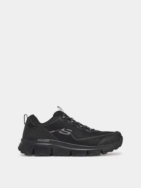 Кожаные кроссовки Skechers черные