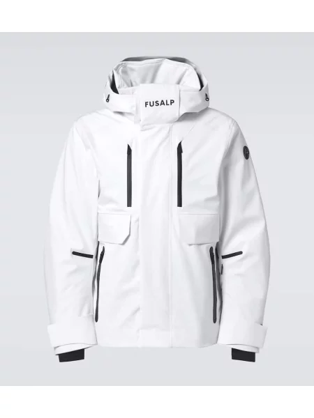 Geacă Fusalp din țesătură twill negru