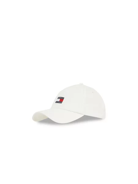 Tommy Jeans Kšiltovka Tjw Heritage Core 5 Panel Cap bílá