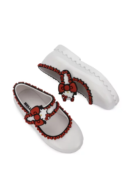 Balerinki dziecięce Mini Melissa białe